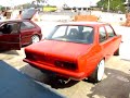 chevette 4100 e maverick fuã§ado saindo da garagem