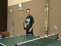 Tischtennis-Grundschläge - Bewegungsablauf