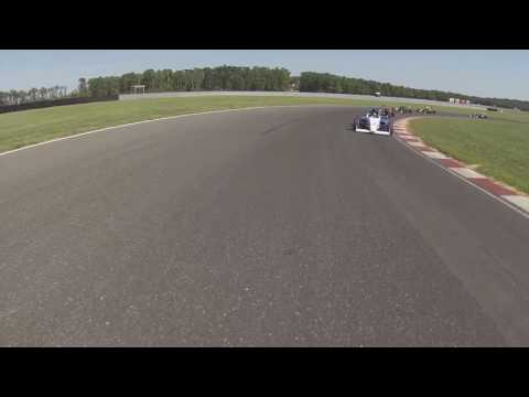 F4 US NJMP Formation Lap View from Pace Car 