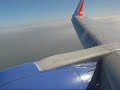 Southwest 737-300 w/ winglets landing SFO