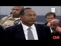 OJ Simpson : GUILTY !  - OJ reacts as he hears the jury verdict