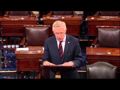 Harry Reid Refers to Anti-Gun Legislation Before Senate