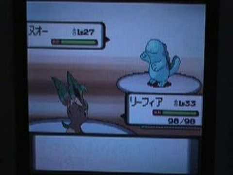 ポケットモンスターダイヤモンドジムリーダー戦　vsマキシ