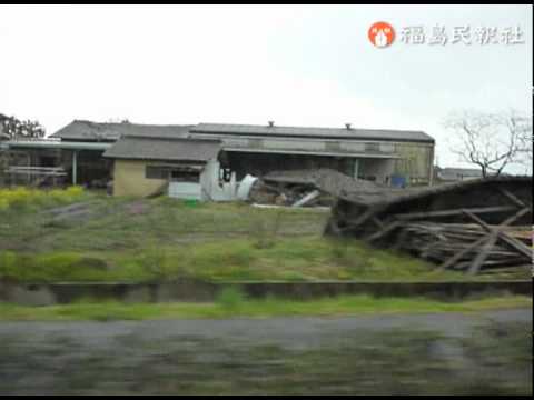 県警による双葉町・浪江町での捜索（４月２５日）[3]