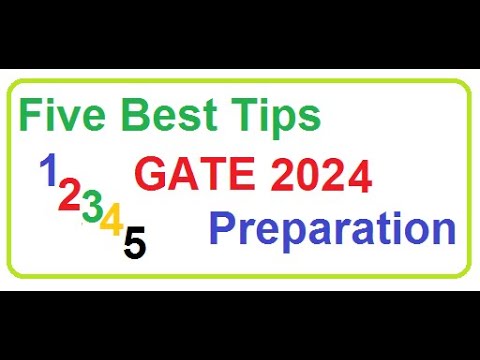how to prepare for a gate exam