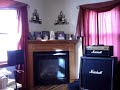 Marshall MG100HDFX thru 1960AV cab