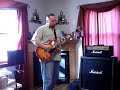 Marshall MG100HDFX thru 1960AV cab