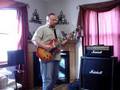 Marshall MG100HDFX thru 1960AV cab