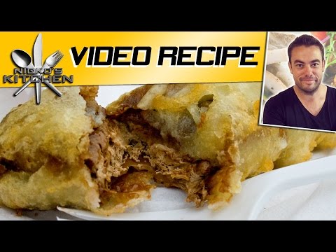 MAKING DEEP FRIED SNICKERS BAR