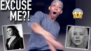 Reacting to Christina Aguilera - Fall In Line ft. Demi Lovato!