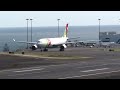 Aeroporto MADEIRA Descolagens Transavia to OPORTO e TAP Portugal Airbus A330-200 to Caracas.