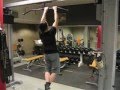 Girl doing 16 pullups (properly)