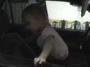 Carlysle in the car