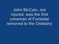 McCain and the Forrestal fire