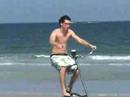 Gadjet Rides Bjorn's Bike