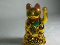 Small Gold Beckoning Kitty
