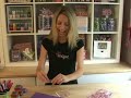 Stamping with Stephanie Barnard - Technique \"Stamping Words\"