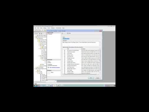 how to provide security to ssrs reports