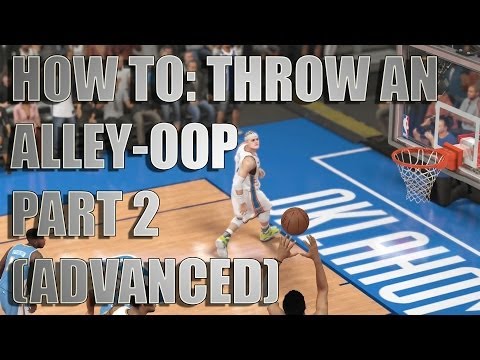 how to alley oop in nba 2k14 ps4