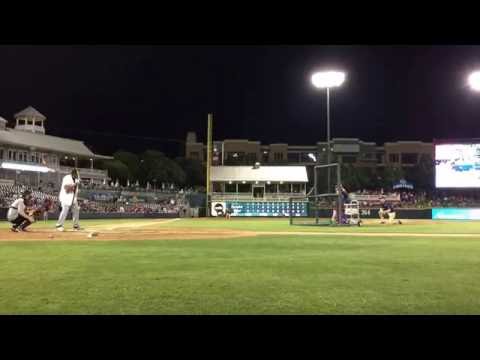 Jose Canseco Blasting Home Runs For A Minor League Game Crowd