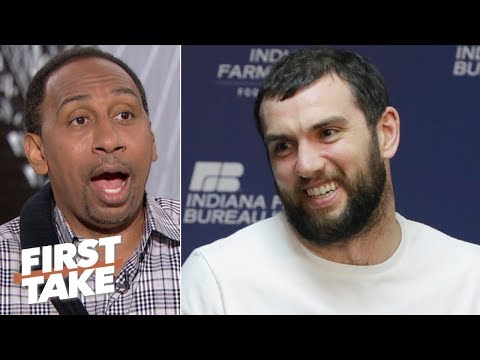 Video: A healthy Andrew Luck will lead the Colts to a Super Bowl run - Stephen A. | First Take