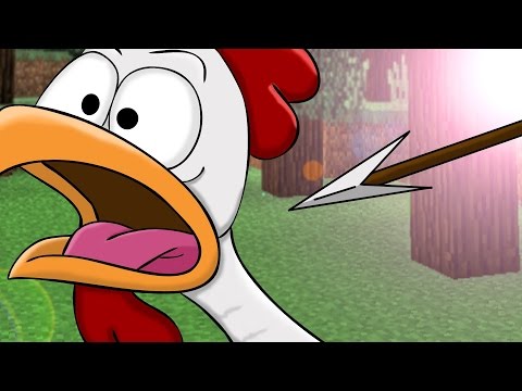 Minecraft Animation - Chicken Disguise! (Bajan Canadian the Chicken)