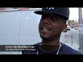 Aye! Were still downtown Brooklyn, enjoying ourselves with all the rappers in town for VH1s Hip Hop Honors 2009. Check out Harlem Diplomat rapper Juelz Santana giving JD Anderson a tour of his limited edition ride before he lets us know what hes been working on lately. Juelz also comments on how his latest single Back To The Crib featuring Chris Brown came about and his feelings on all the controversy surrounding Chris recently.