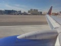 Southwest 737 departing Las Vegas