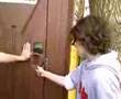 Locked in a porta potty