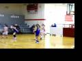 videos de Reeds Spring 7th grade Lady Wolves basketball team first game part 1