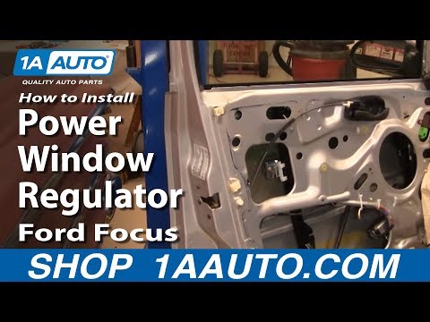 How To Install Replace Front Power Window Regulator Ford Focus 00-07 1AAuto.com