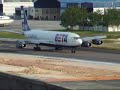 beta cargo b707 take off in manaus brasil