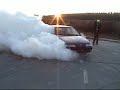 TCA Apatin burn-out with Daewoo Espero TCA Apatin burn-out with Daewoo Espero
