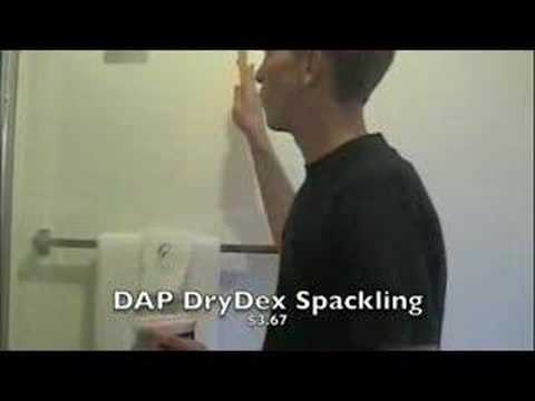 how to fill deep holes in wall