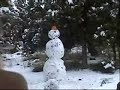 ripping on a snowman