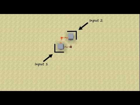 how to make a rs nor latch minecraft