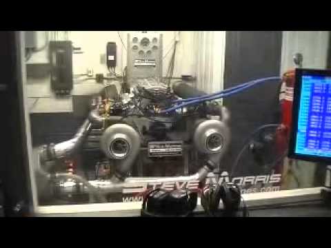 dyno - 3000 Plus HP Twin Turbo Dyno Video From Steve Morris Engines Built for Steve Ayesh.