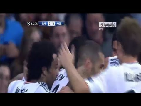 Champions - Once del Real Madrid: Casillas; Carvajal, Varane, Pepe, Marcelo; Khedira, Illarramendi, Modric; Di María, Cristiano y Benzema Once del Copenhage: Wiland; Jac...