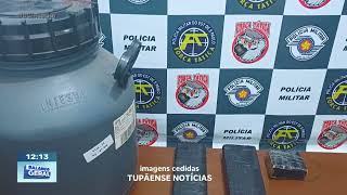 Prisão por tráfico em Tupã: homem foi preso com drogas e arma