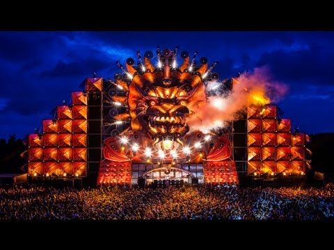 Q-dance at Mysteryland 2012 - Endshow with fireworks