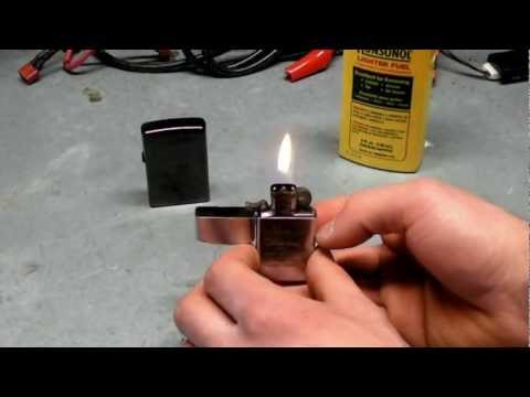 how to fill lighter