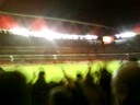 villa away at arsenal singing Jingle bells.MP4