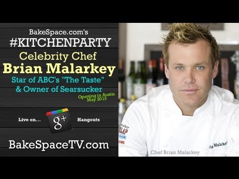 Brian Malarkey of Top Chef & The Taste on #KitchenParty