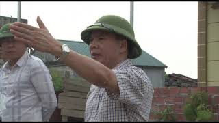 Bí thư Thành ủy Trần Văn Lâm kiểm tra tiến độ thi công một số công trình, dự án