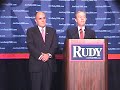 Rudy Giuliani Endorsed By Pete Wilson