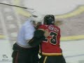 Nathan McIver vs Eric Nystrom Dec 23, 2008