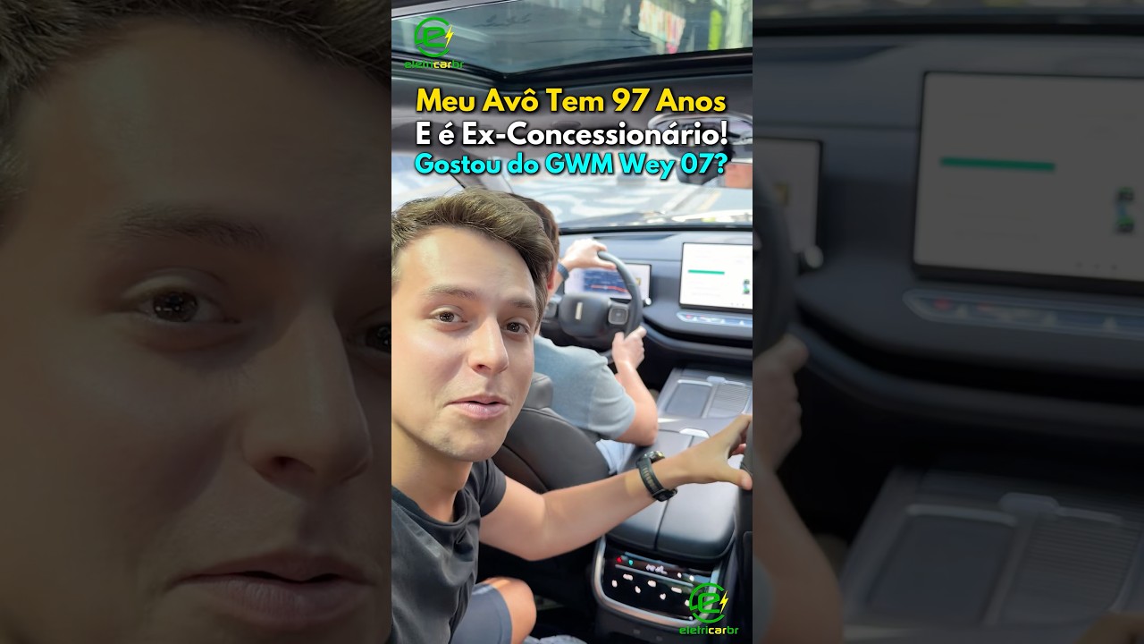 Meu Avô Tem 97 Anos e é EX-Concessionário! Gostou do GWM Wey 07?⚡