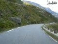 Driving downhill on a mountain road from Dalsnibba-Blåfjell to Geiranger Norway hulsker.blogspot.com http