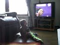 filip watching Venus & Serena Williams playing tennis Serena won
