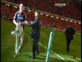 videos de o gara gets a facefull of champagne from o connell